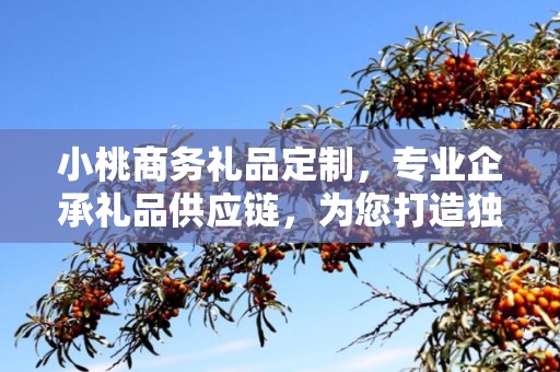 小桃商务礼品定制，专业企承礼品供应链，为您打造独特礼品体验